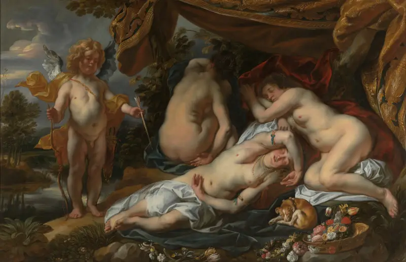 Amor i Psyche, Jacob Jordaens