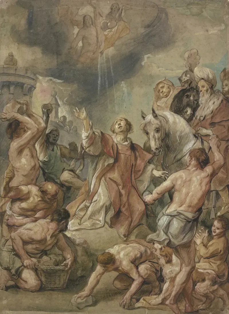 Sankt Stefans martyrium av Jacob Jordaens