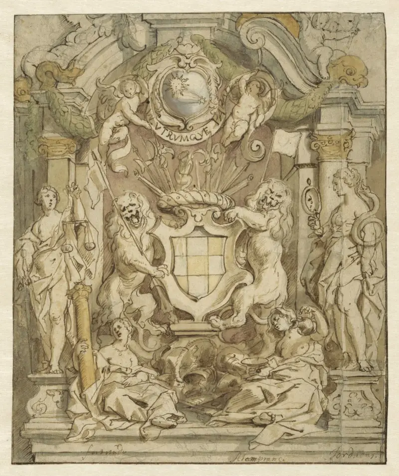 Van der Lindens vapen av Jacob Jordaens