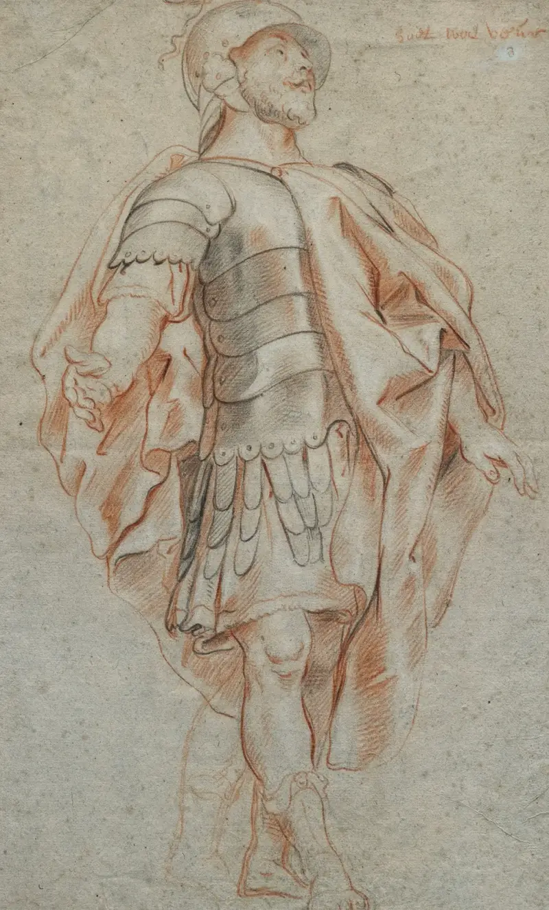 Mars stående av Jacob Jordaens