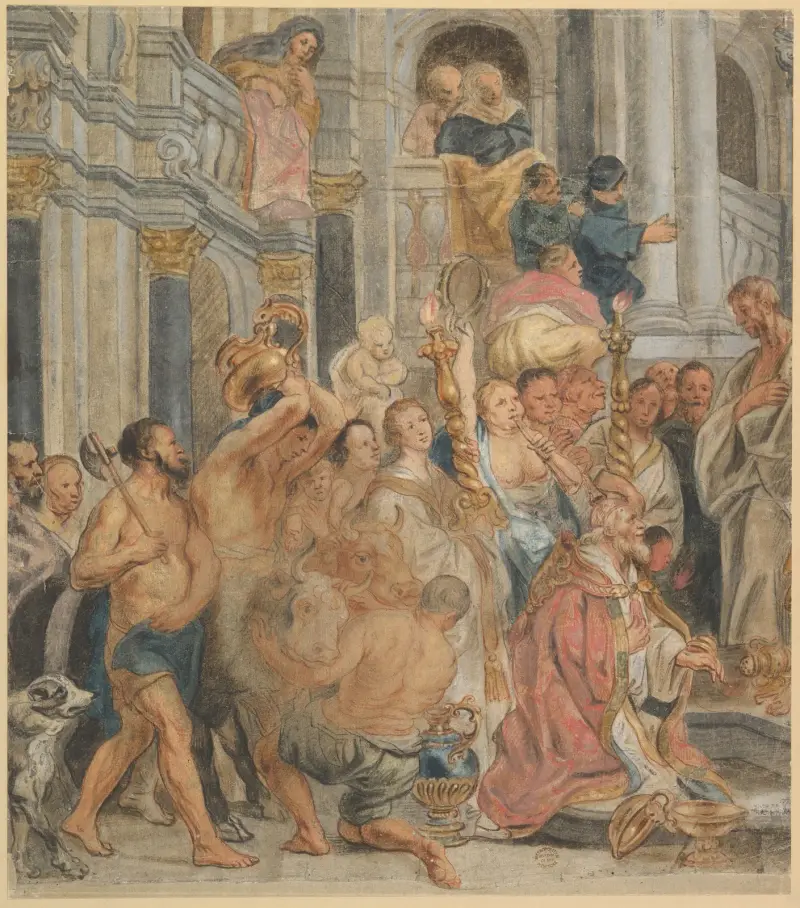 Paulus i Lystra av Jacob Jordaens