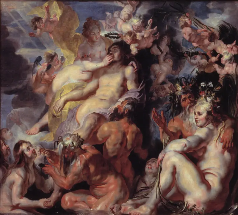 Aeneas apoteos av Jacob Jordaens