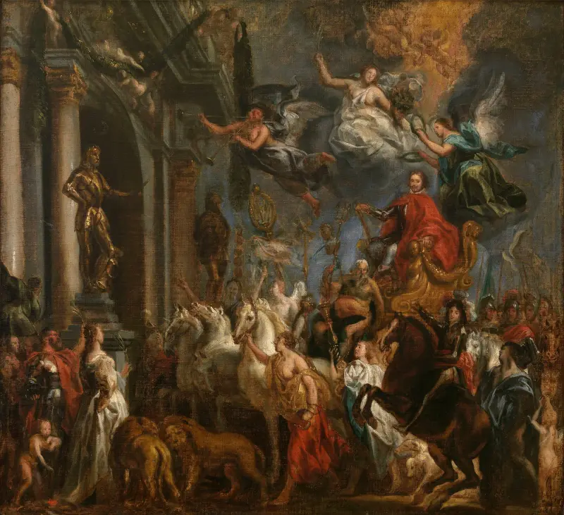 Fredrik Hendriks triumf av Jacob Jordaens