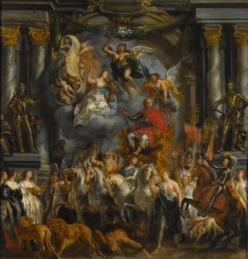 Fredrik Henriks triumf, prins av Oranien av Jacob Jordaens