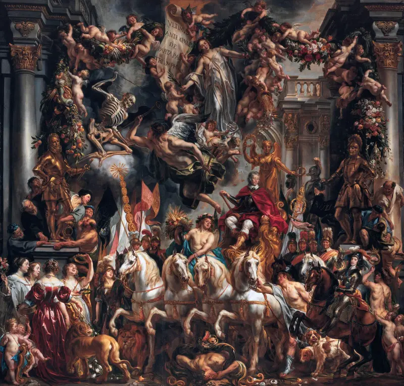 Fredrik Henriks triumf, prins av Oranien av Jacob Jordaens