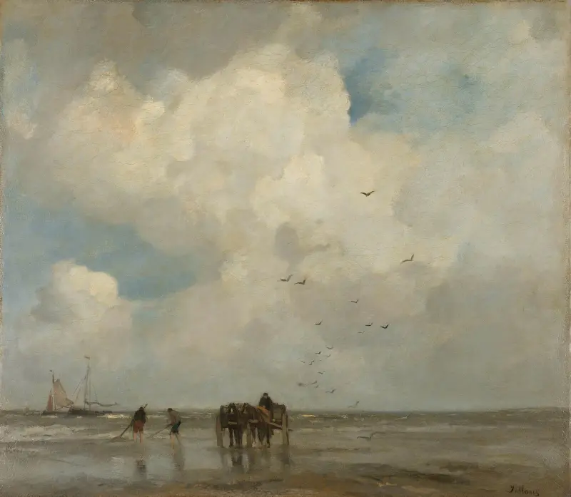 Muschelfischer von Jacob Maris