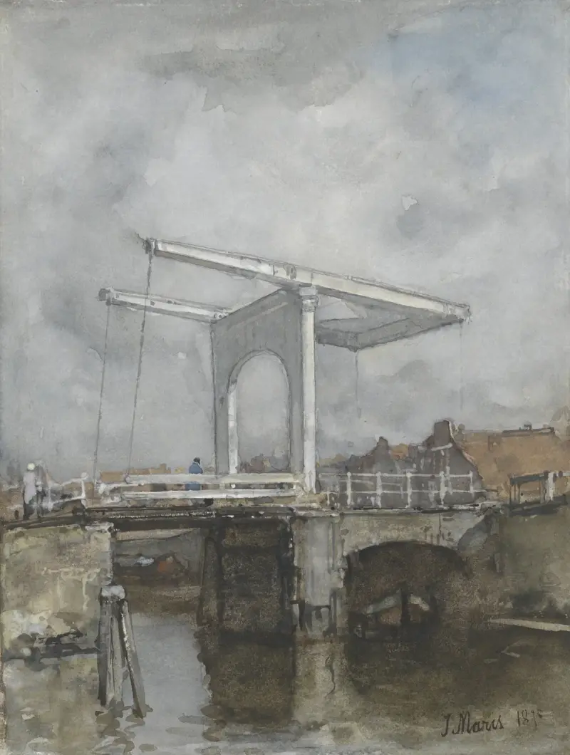 Die Zugbrücke von Jacob Maris