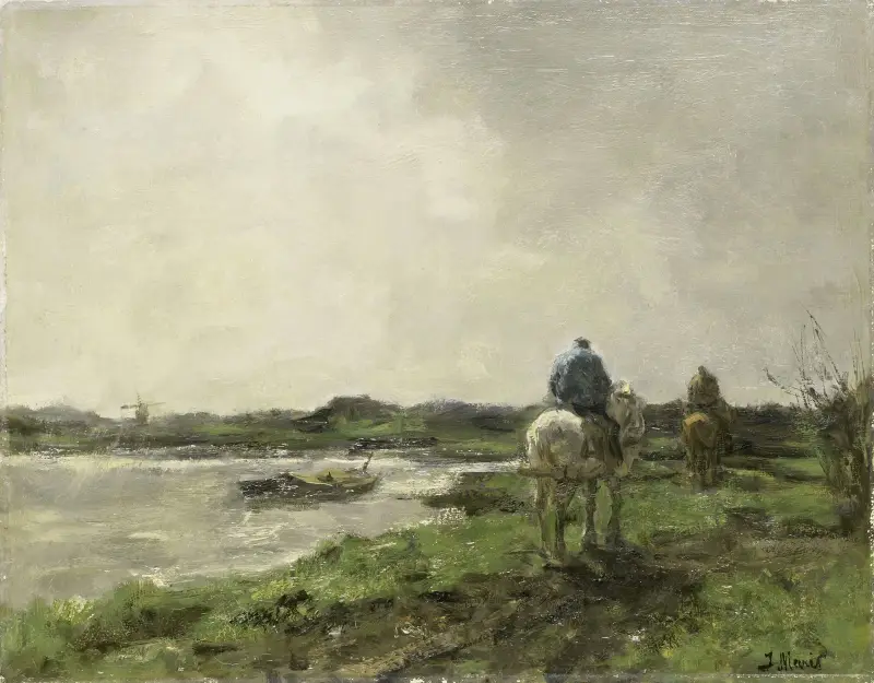 Treidelpfad von Jacob Maris