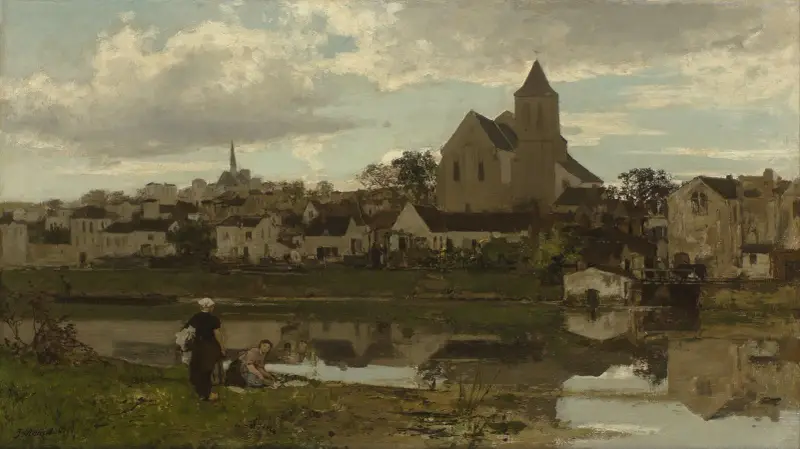 Ansicht bei Montigny-sur-Loing von Jacob Maris