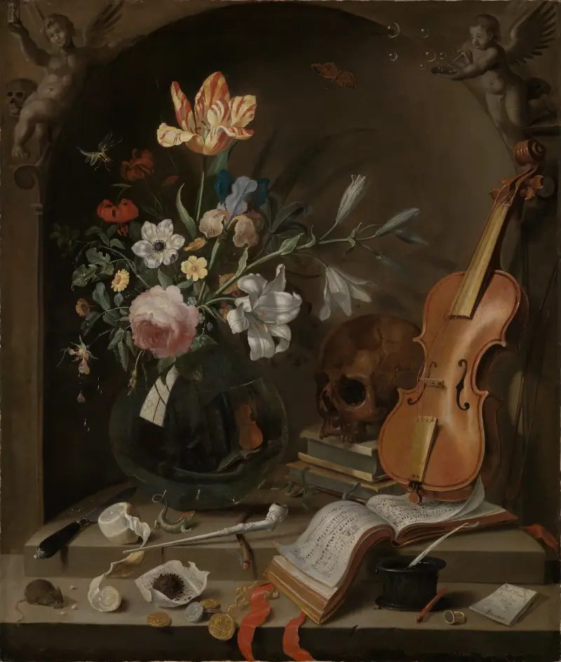 Vanitas – zátiší, Jacob Marrel
