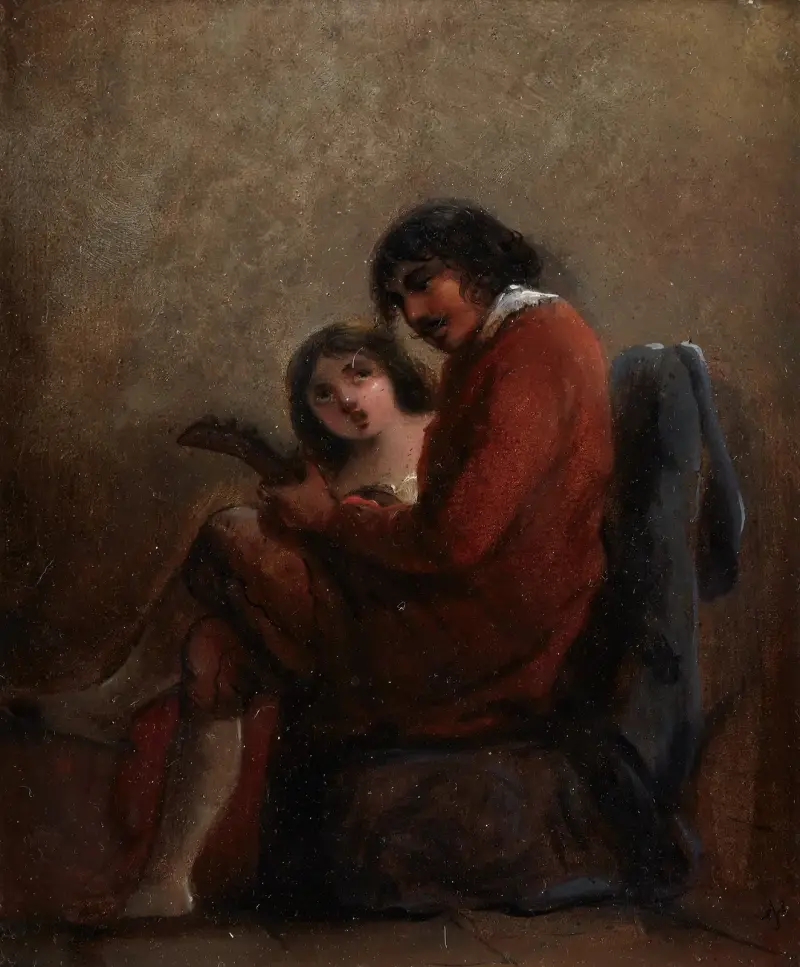 Hell de tappra och fria av Alfred Jacob Miller