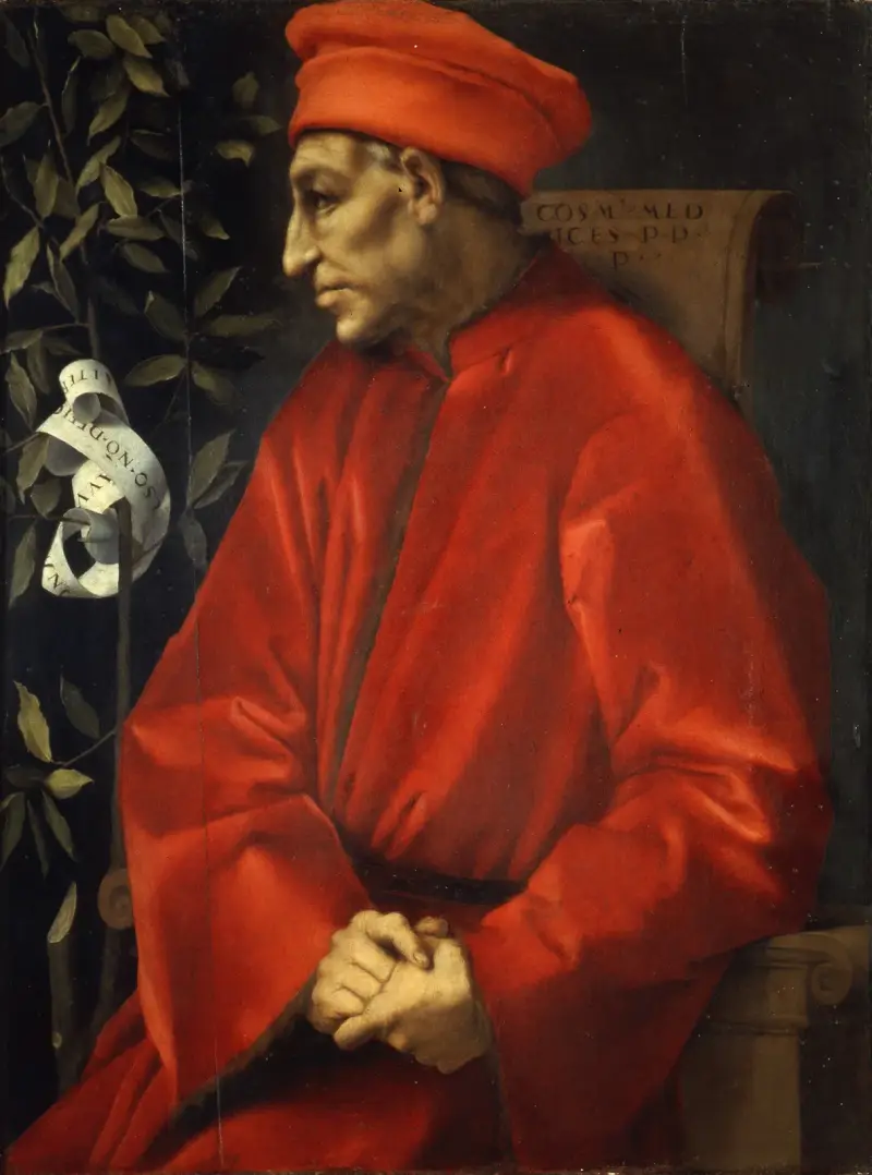 Portrait of Cosimo de’ Medici the Elder av Pontormo (Jacopo Carucci)