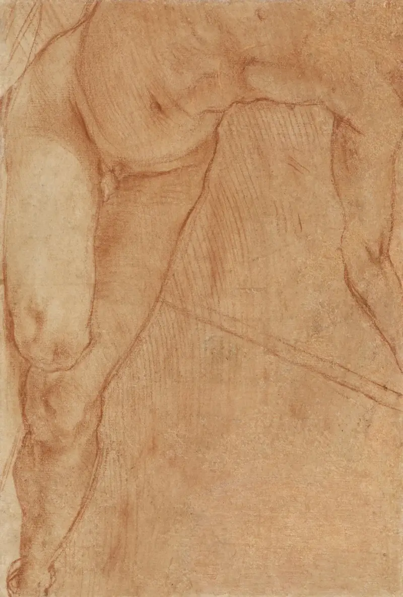 Liegende Figur von Pontormo (Jacopo Carucci)