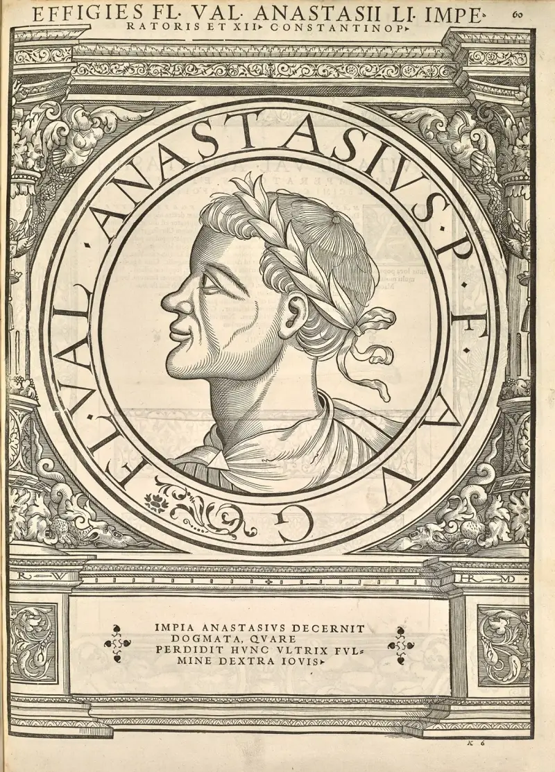 Anastasius I (Dicorus) av Jacopo Strada