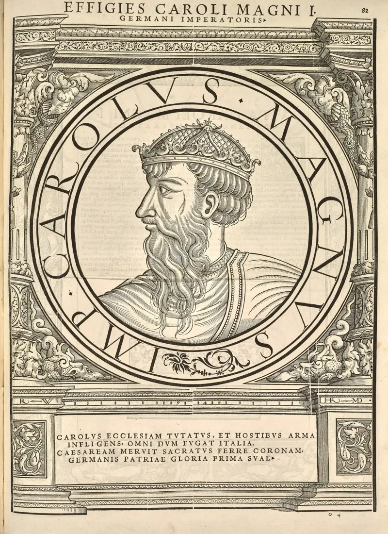 Karl den store (Carolus Magnus) av Jacopo Strada