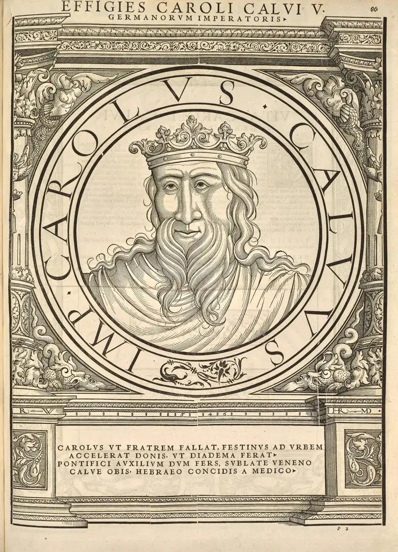 Karl den skallige av Jacopo Strada