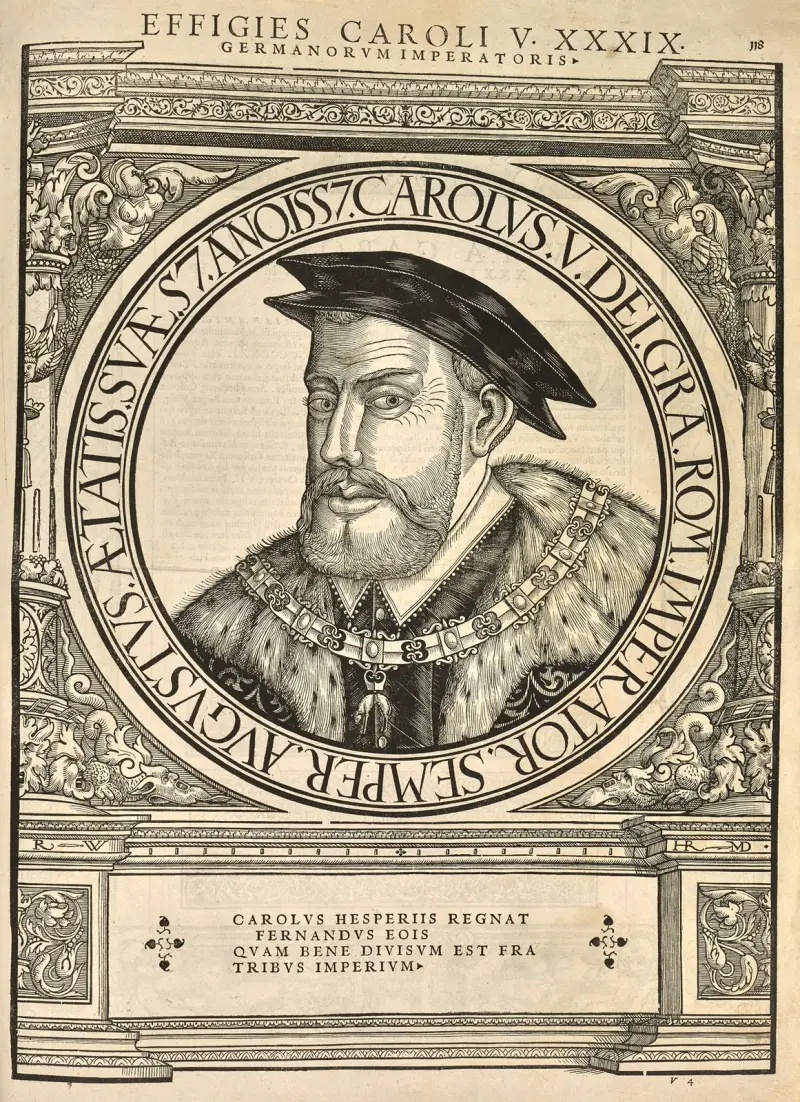 Charles V av Jacopo Strada