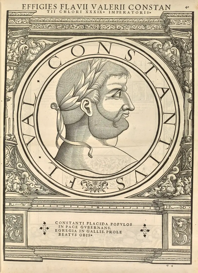 Constantius I (Chlorus) av Jacopo Strada