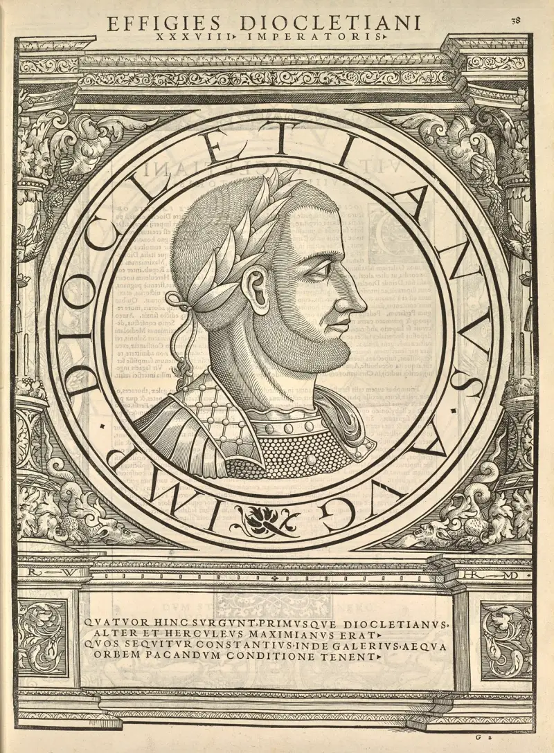 Diocletianus av Jacopo Strada