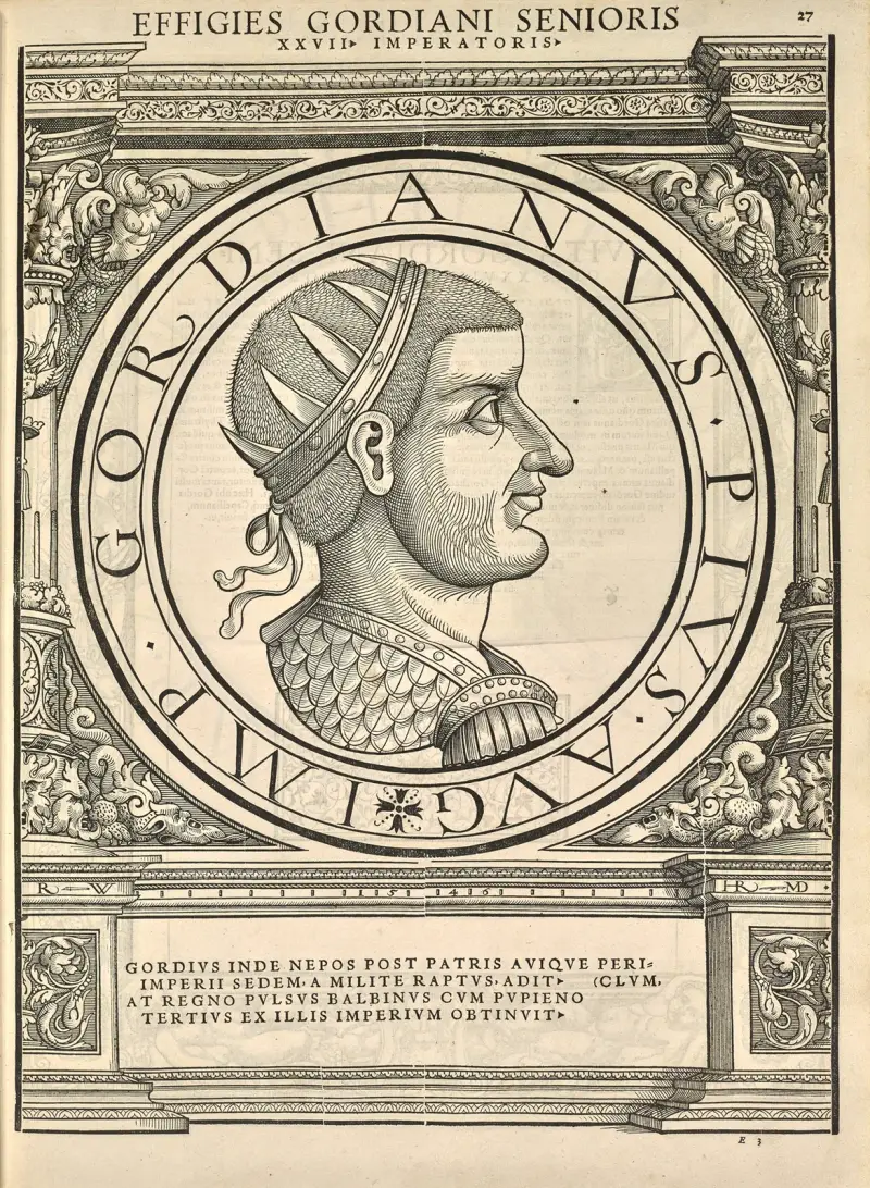 Gordian I. von Jacopo Strada