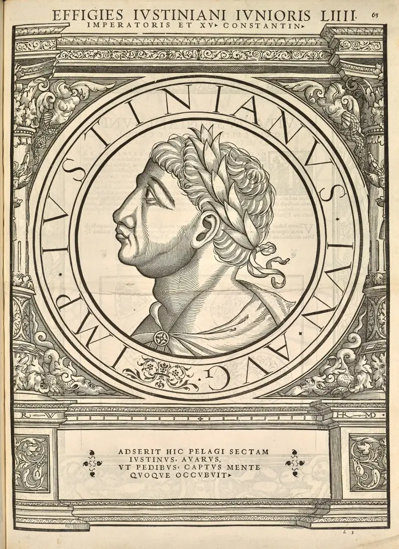 Justinus II., Jacopo Strada