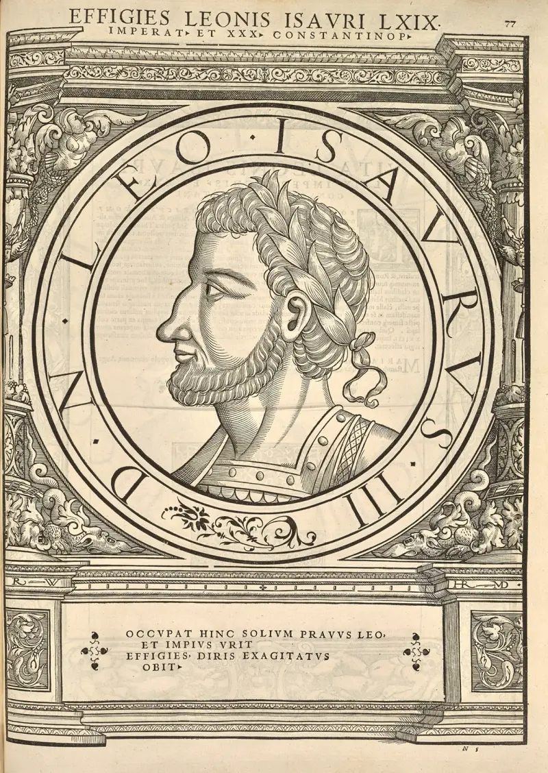 Leo III (Isauriern) av Jacopo Strada