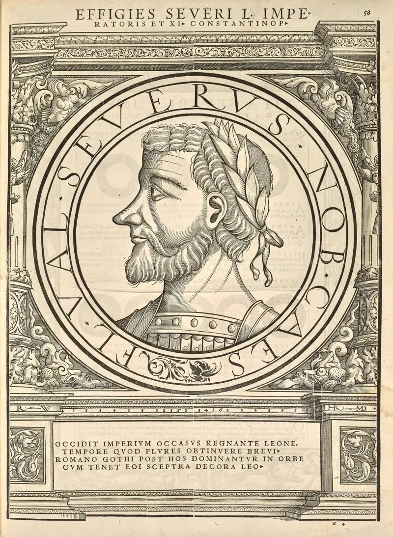 Libius Severus (Severus III) av Jacopo Strada