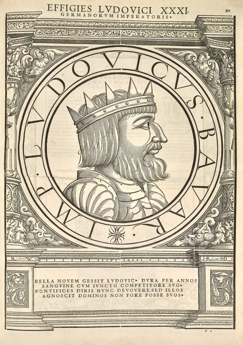 Ludvig IV (av Bayern) av Jacopo Strada