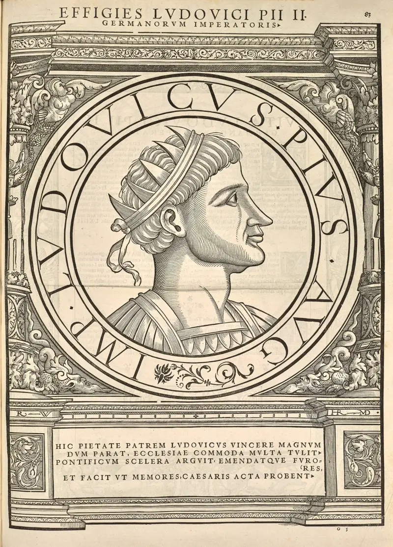Ludvig den fromme av Jacopo Strada