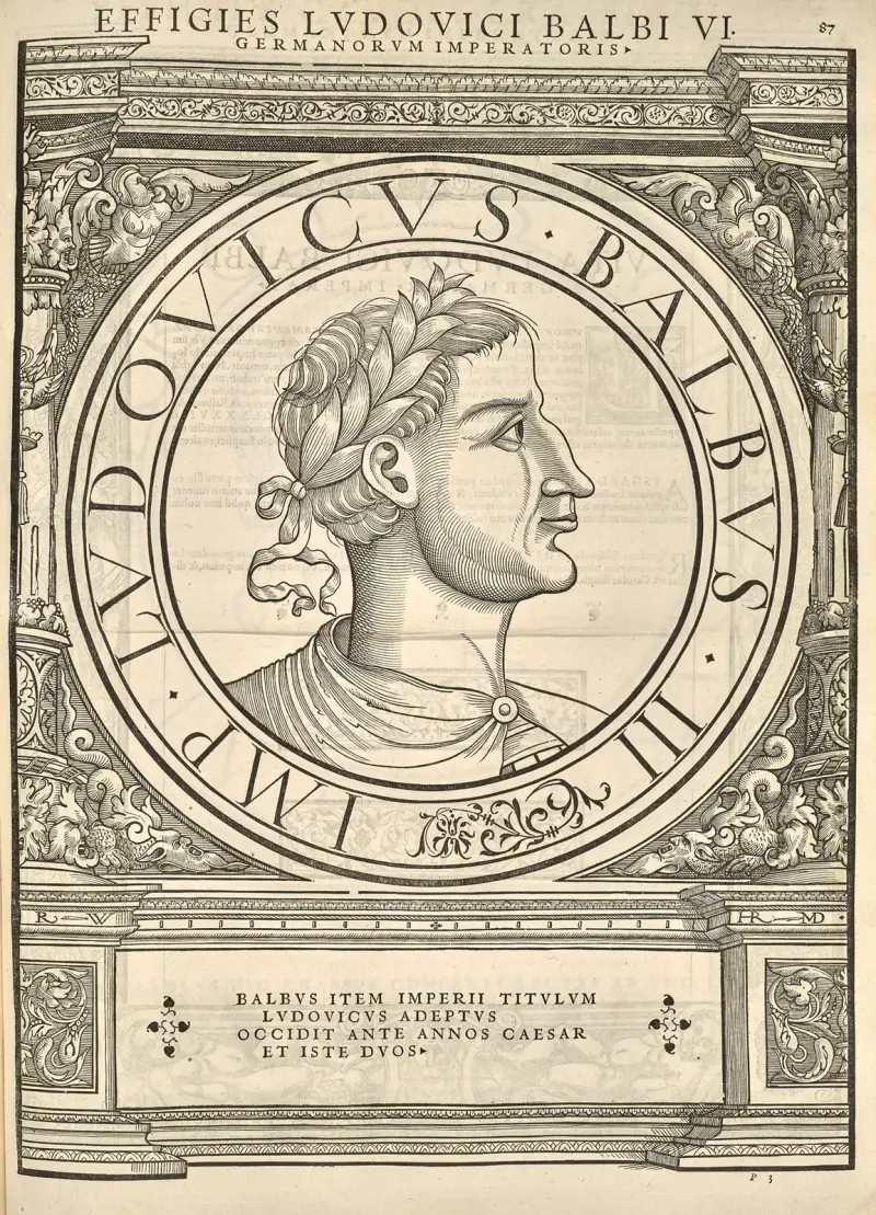 Ludvig den stammande av Jacopo Strada