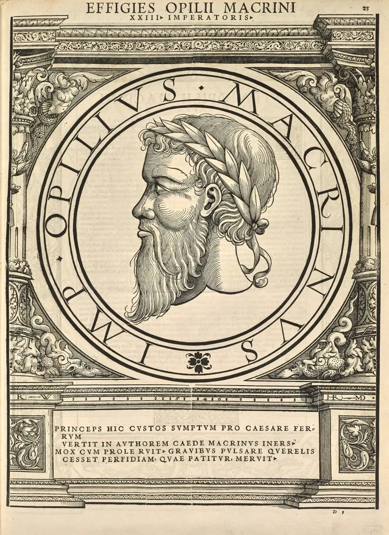 Macrinus av Jacopo Strada