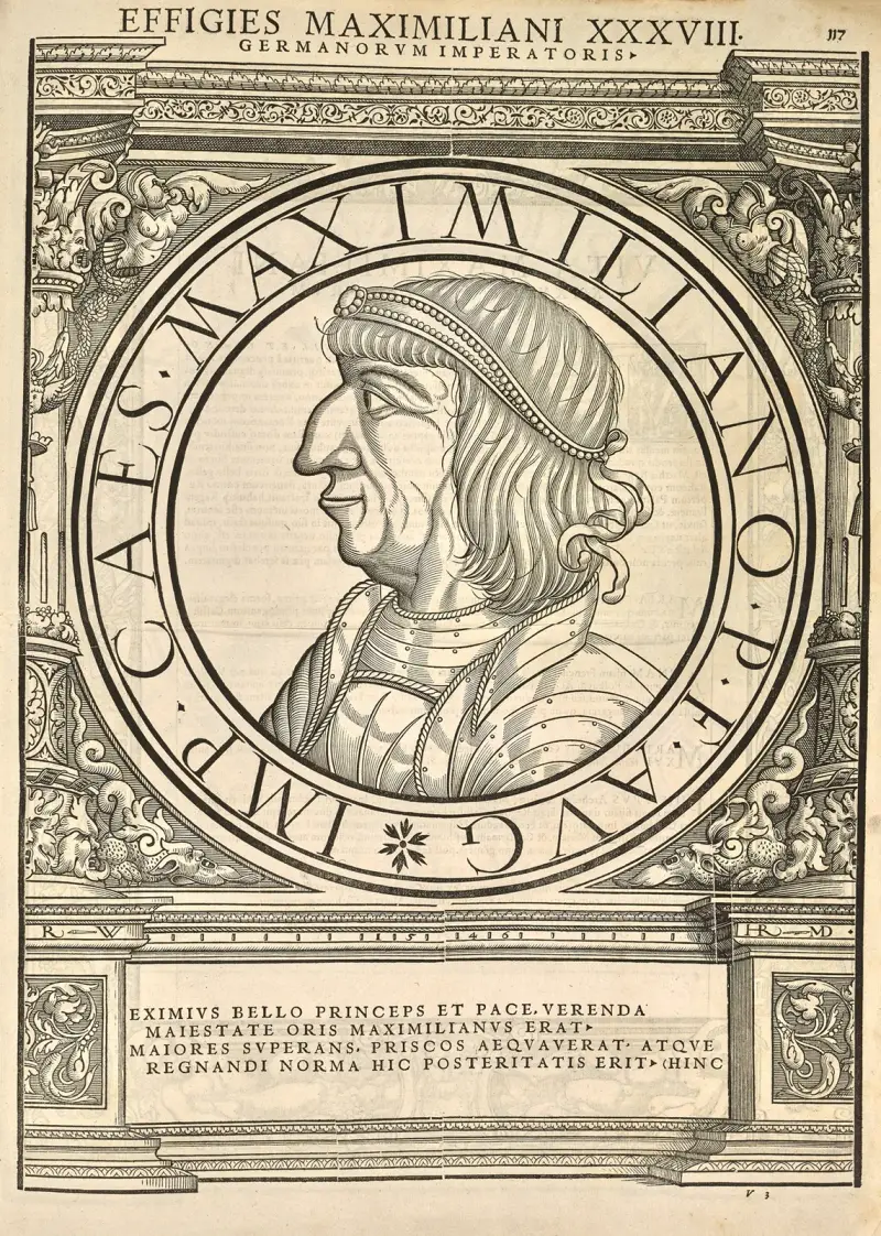 Maximilian I av Jacopo Strada