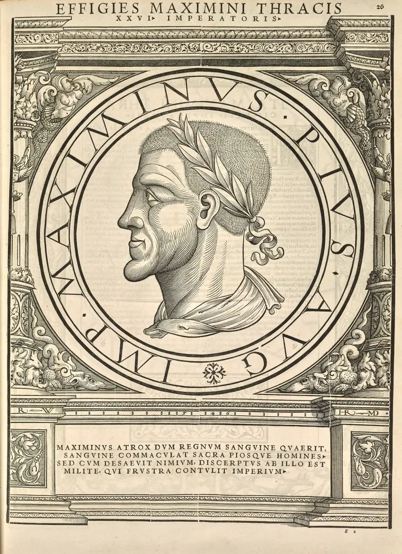Maximinus Thrax av Jacopo Strada