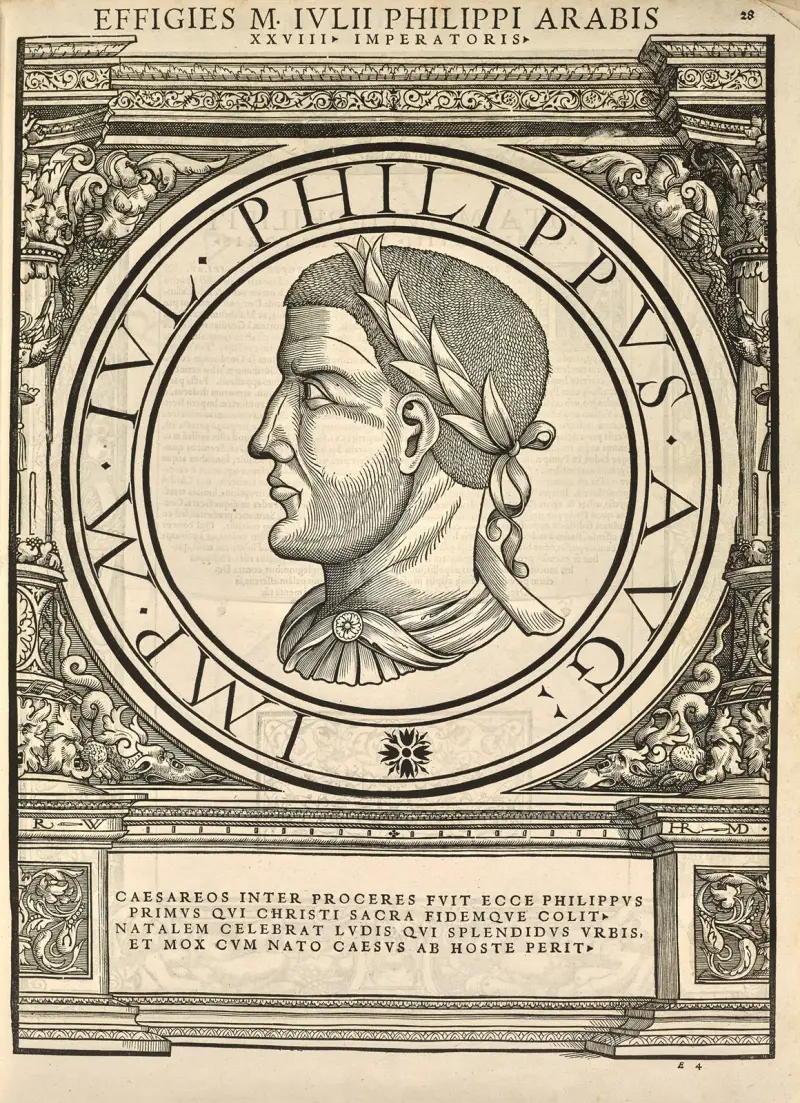 Filip I (Arab), Jacopo Strada