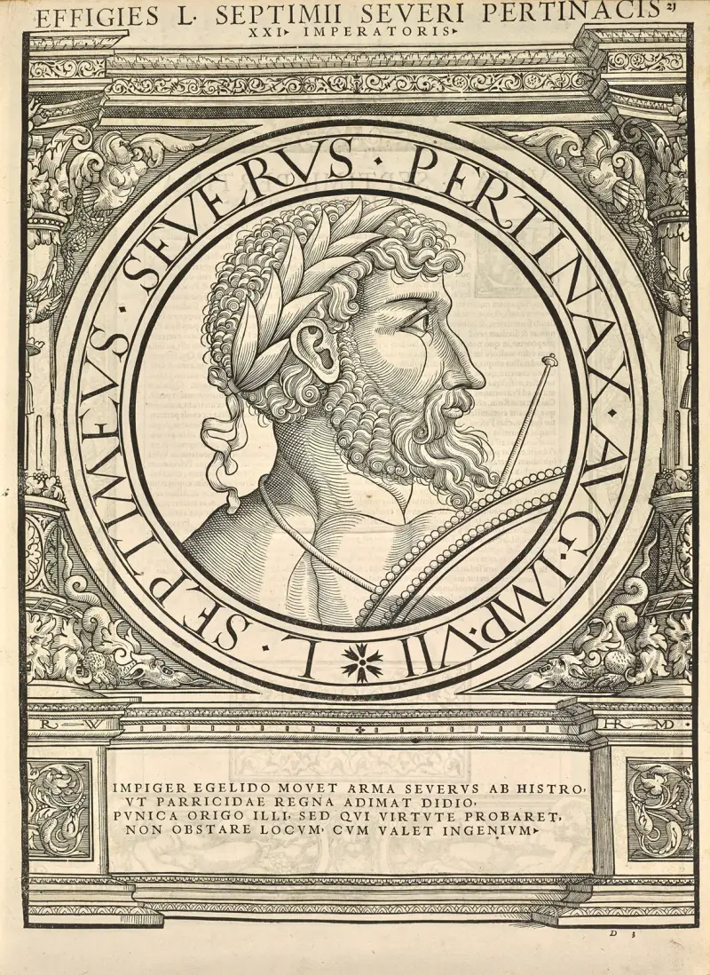 Septimius Severus von Jacopo Strada