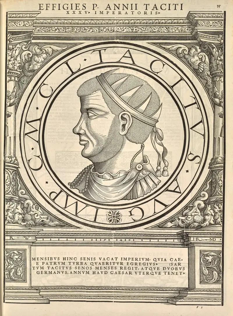 Tacitus, Jacopo Strada