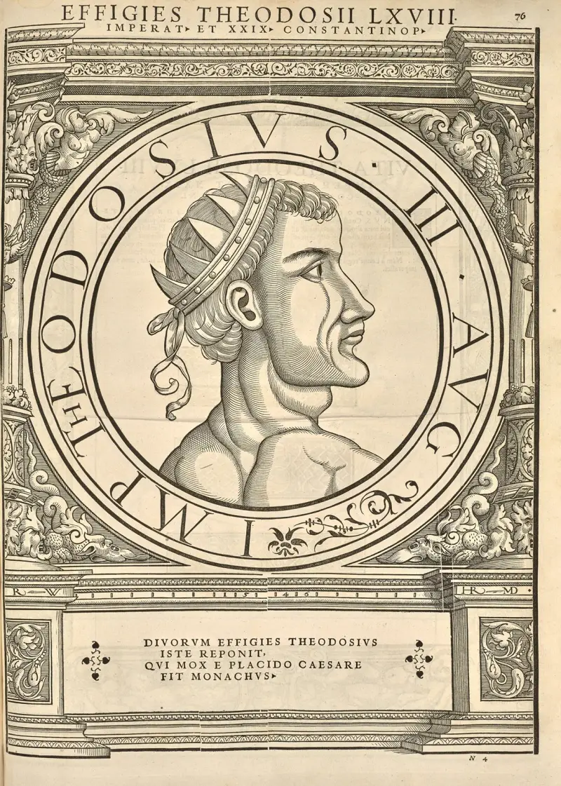 Theodosius III av Jacopo Strada