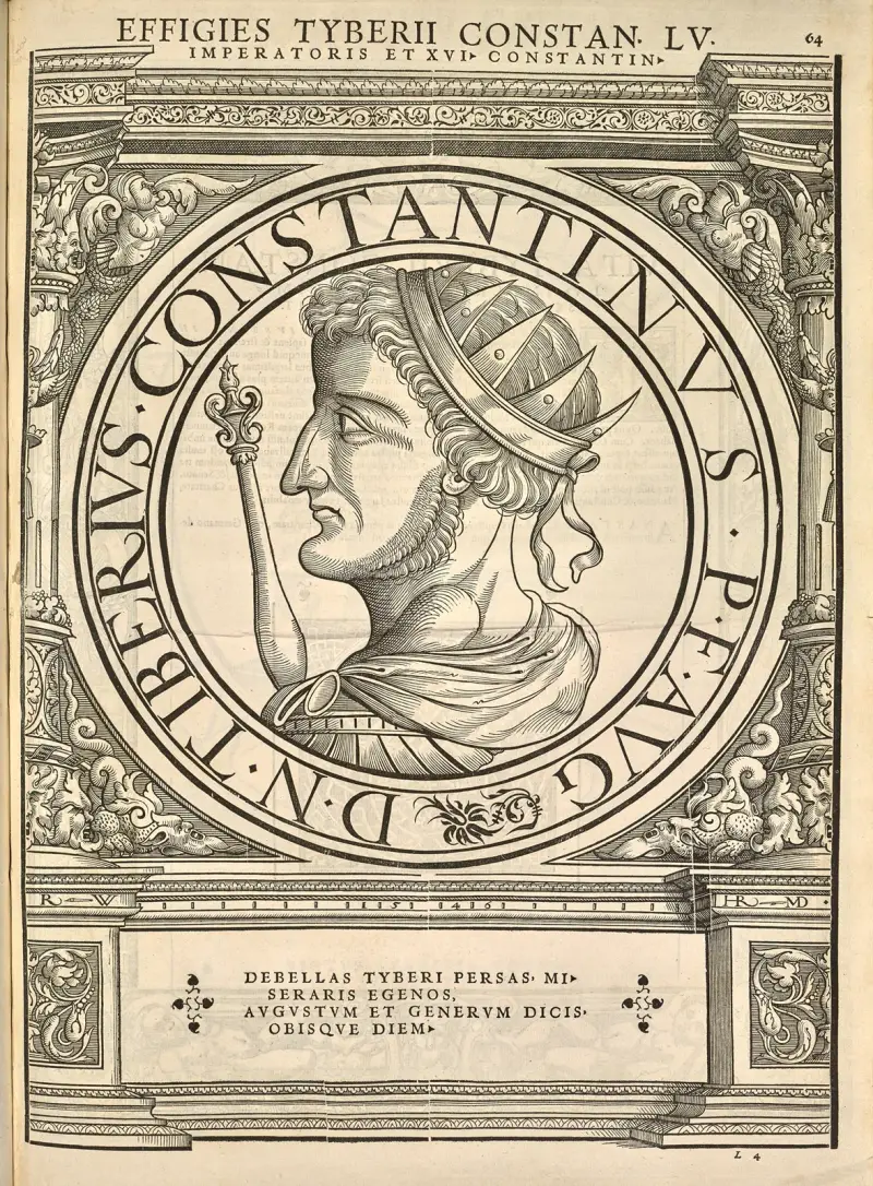 Tiberius II. Konstantin, Jacopo Strada