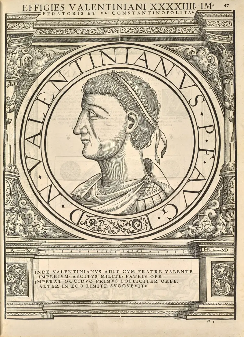 Valentinianus I, Jacopo Strada