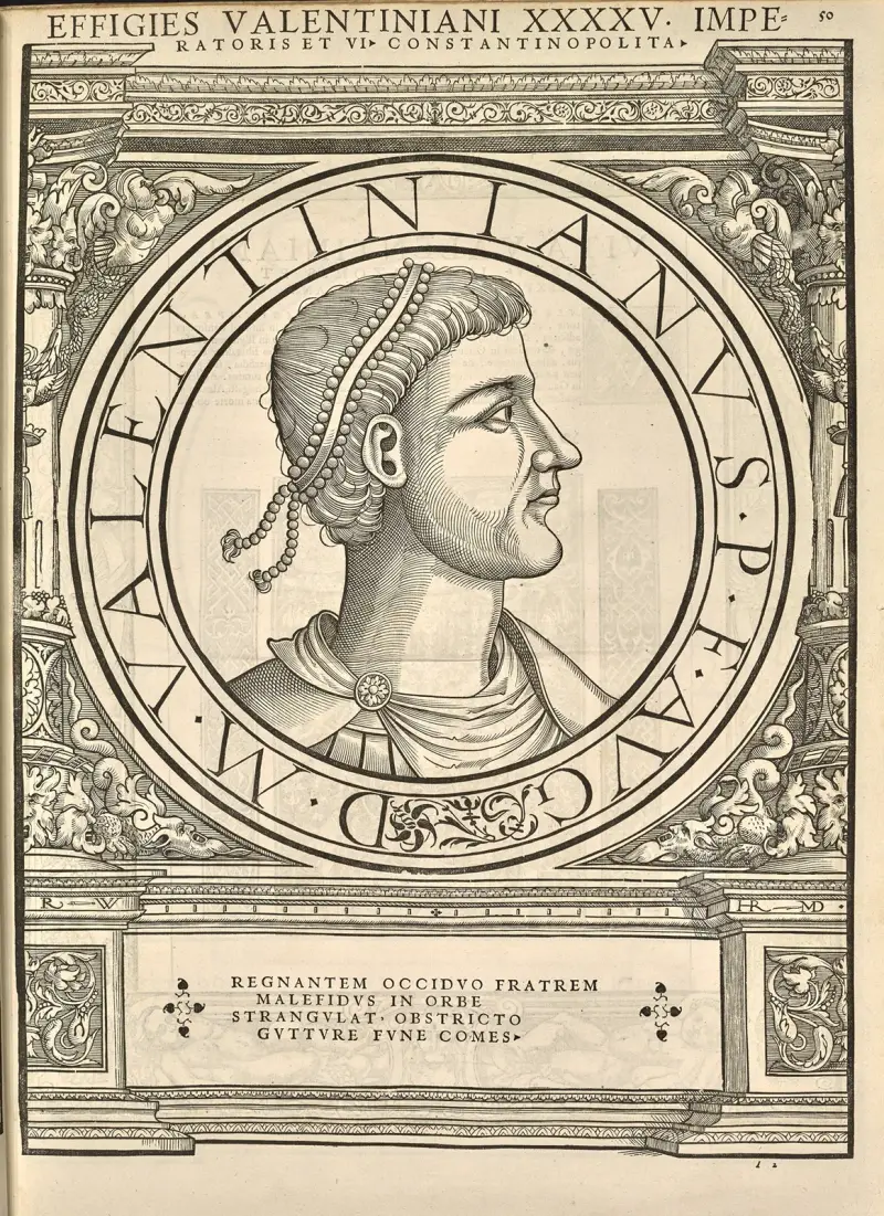 Valentinianus II., Jacopo Strada