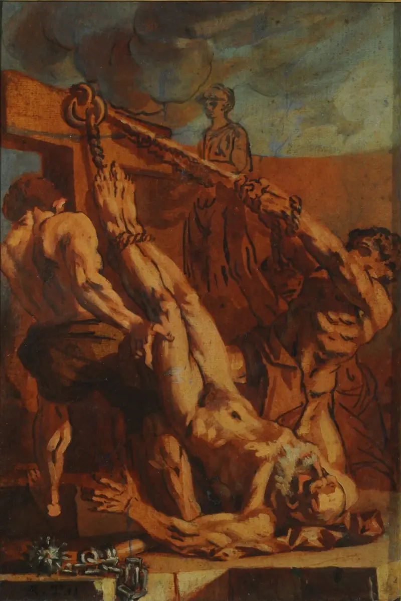 Martyrdom of Saint Peter av Jacopo Tintoretto