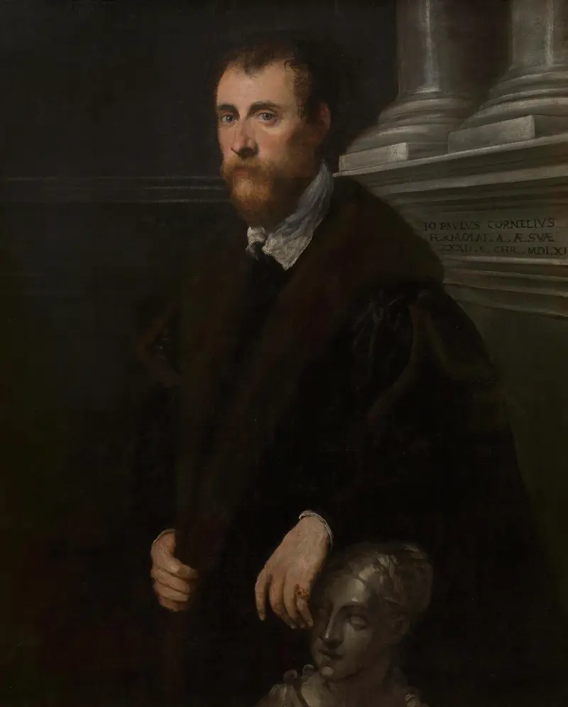 Bildnis des Humanisten Giovanni Paolo Cornaro von Jacopo Tintoretto
