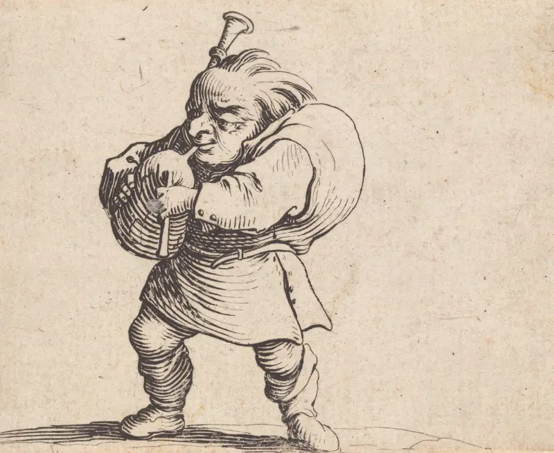 Der Dudelsackpfeifer von Jacques Callot