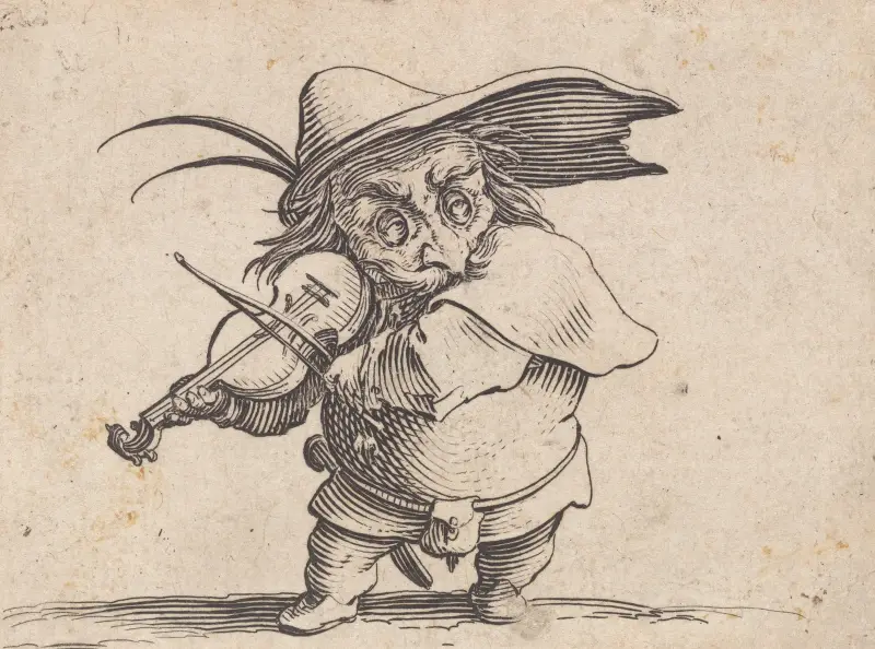 Skrzypek, Jacques Callot