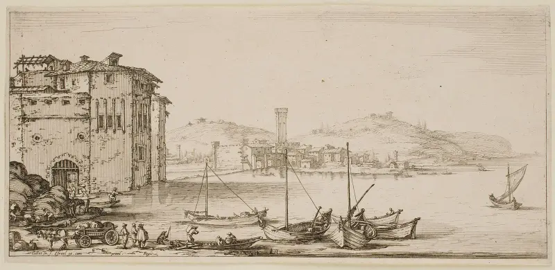 Loading the Merchandise av Jacques Callot