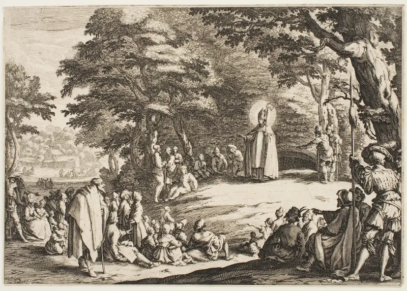 Saint Amond av Jacques Callot