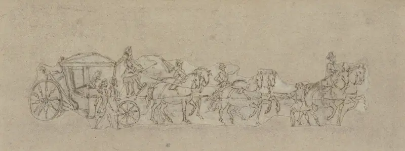 Sexspann av Jacques Callot