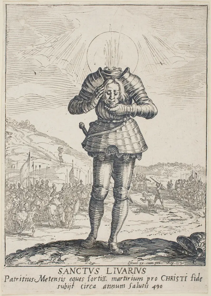 St. Livier von Jacques Callot
