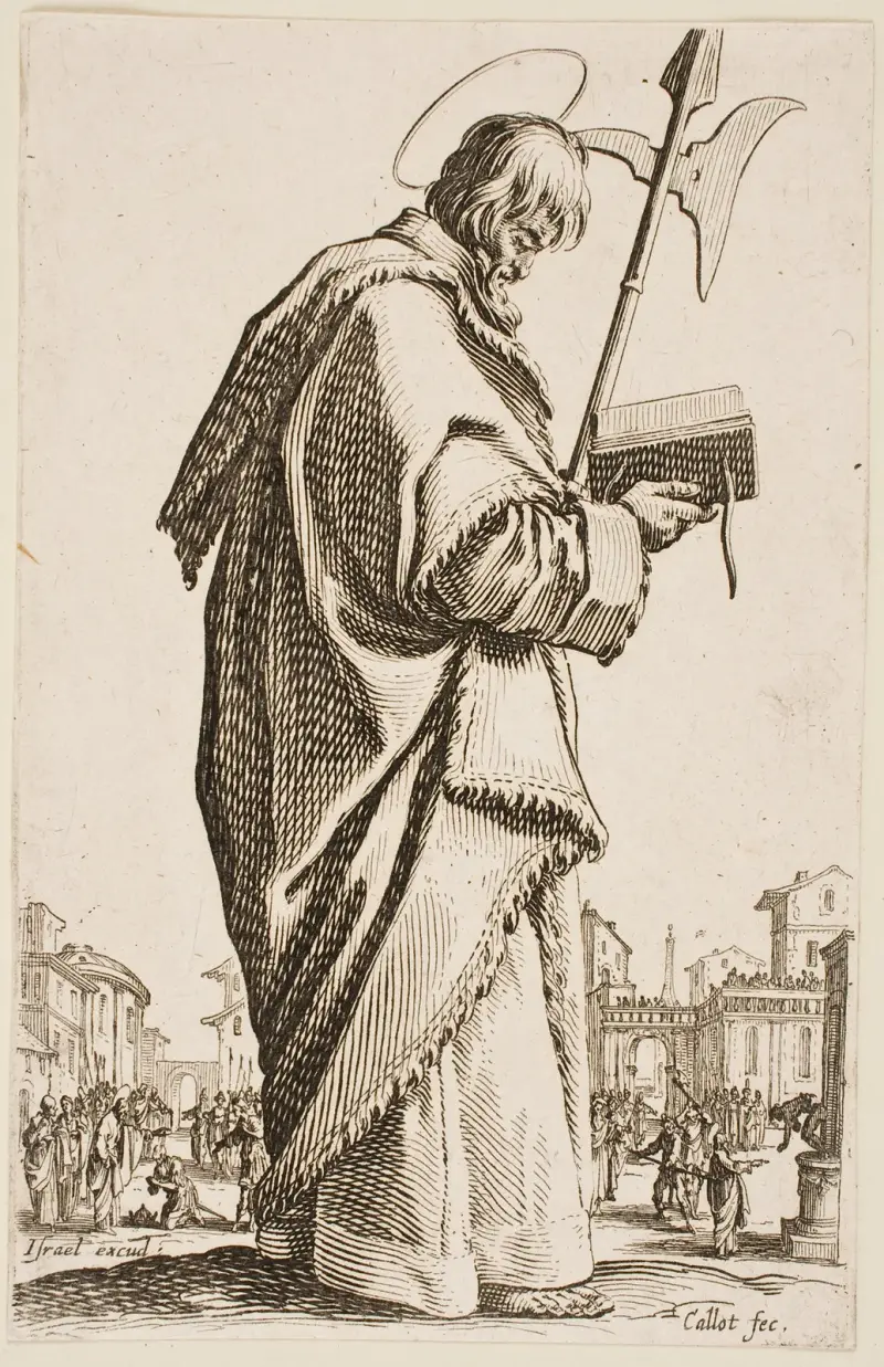 St. Matthias av Jacques Callot