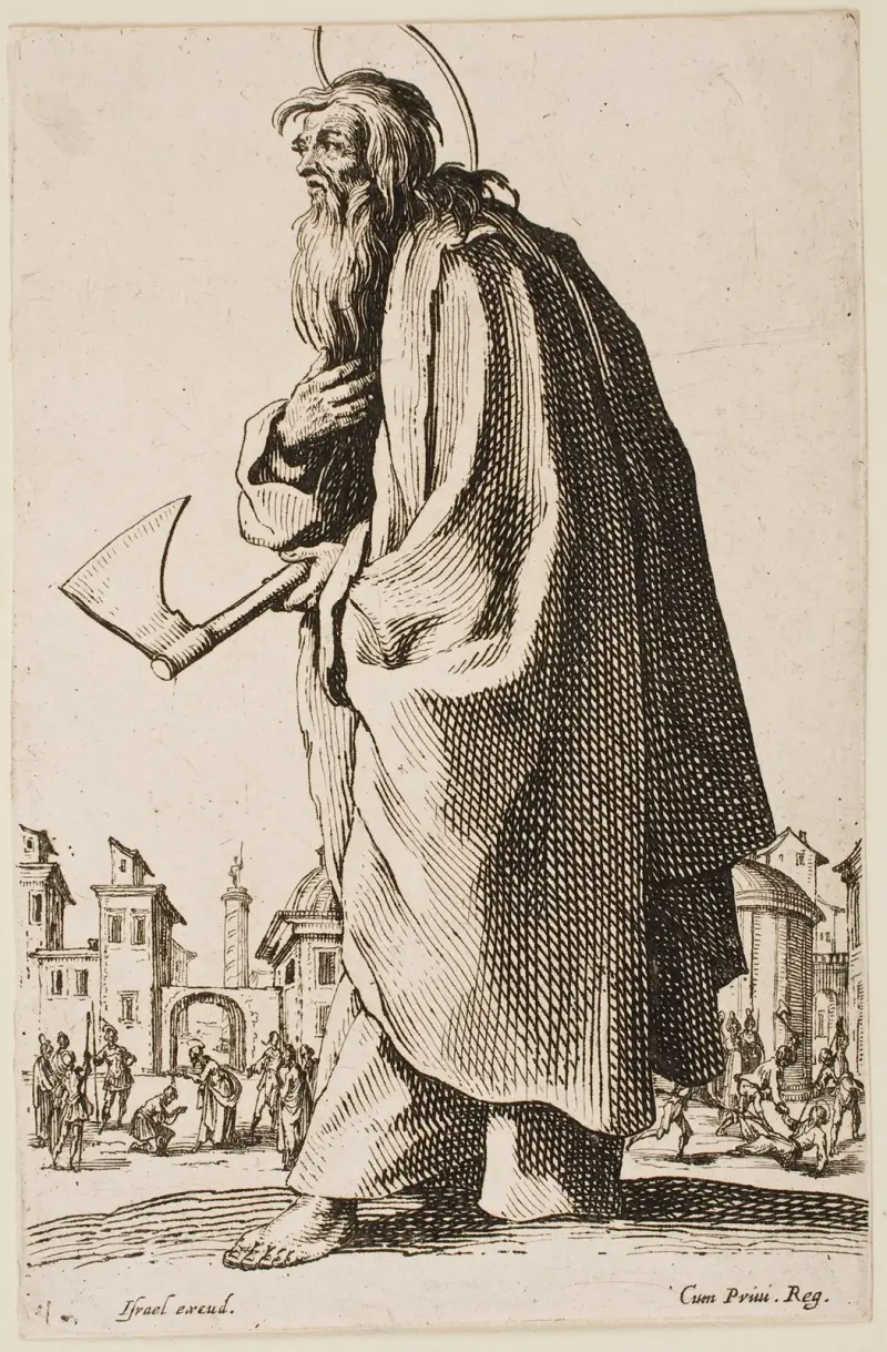 Svatý Tadeáš neboli Svatý Juda, Jacques Callot